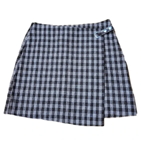 Harper Heritage Plaid Preppy School Girl Mini Skirt Size L NWT - Picture 1 of 6